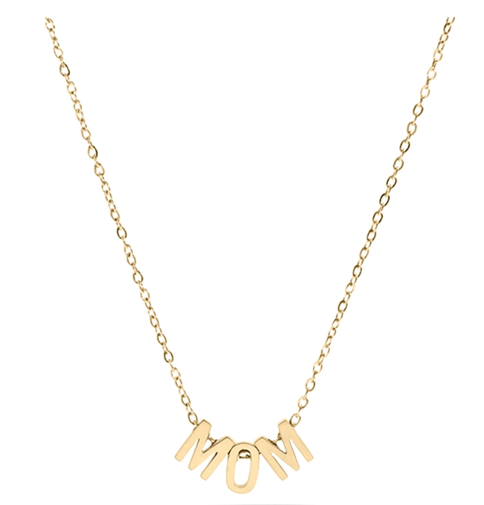 Mom Necklace | 18k Gold Plated