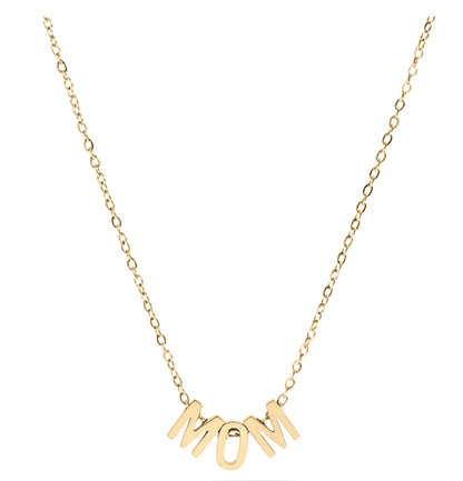 Mom Necklace | 18k Gold Plated