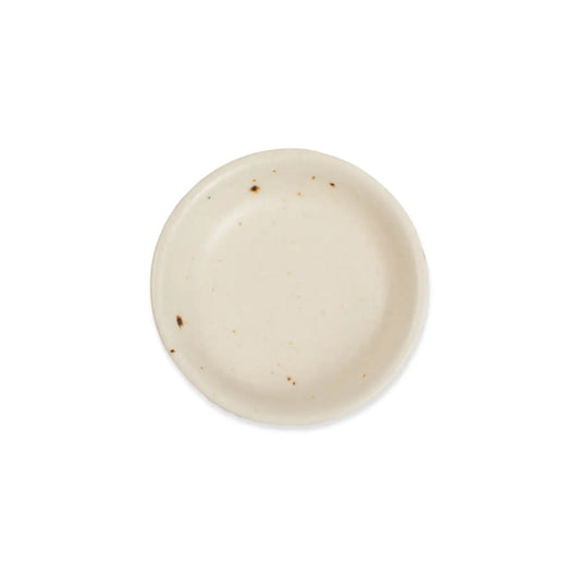 Small Speckled Round Ceramic Dish - 3"