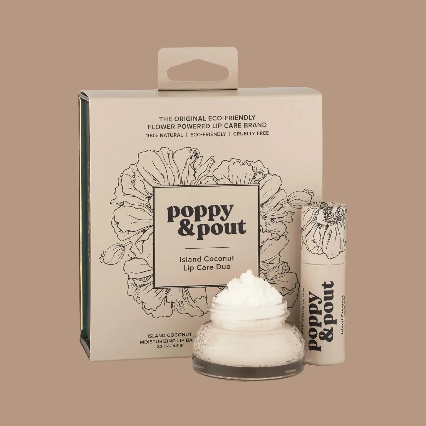 Poppy & Pout Lip Care Duo Gift Set