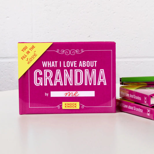 What I Love About Grandma Fill in the Love® Book