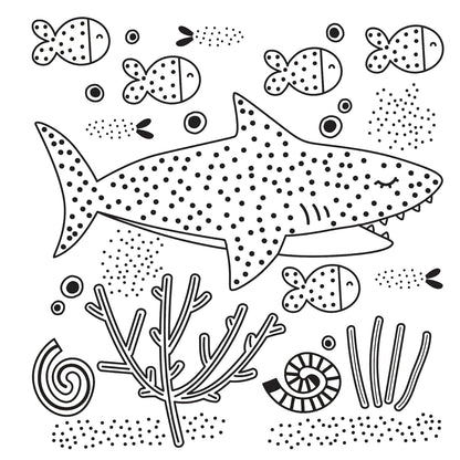 Easy & Fun Paint Magic w/Water - Oceans