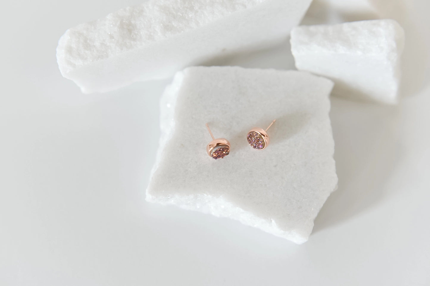 Druzy Studs