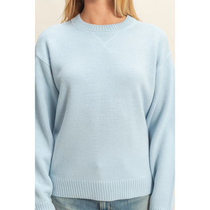 Cream Crew Neck Sweater