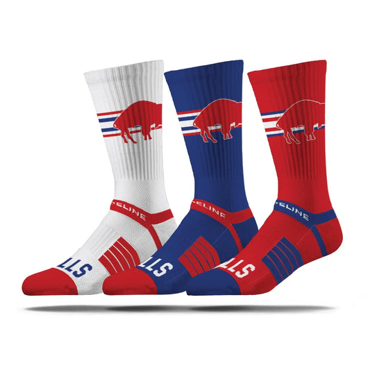 Buffalo Bills - Premium Knit Retro 3 Pack