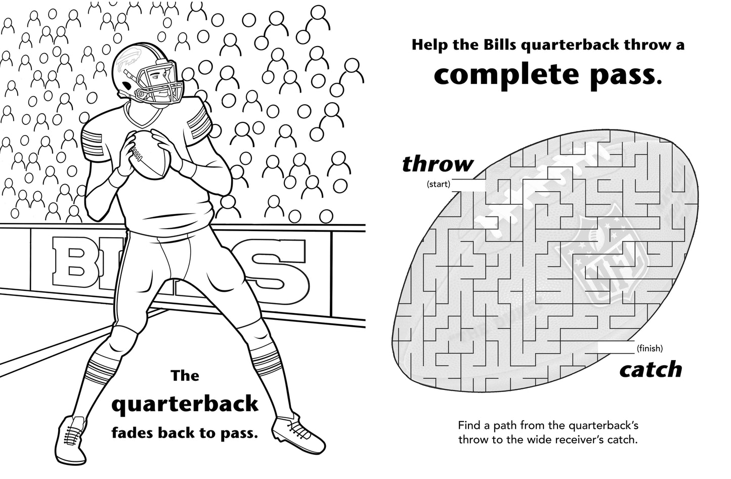 Buffalo Bills - Coloring & Activity Book