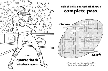 Buffalo Bills - Coloring & Activity Book