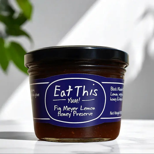 Eat This Yum - Fig Meyer Lemon Honey Preserve