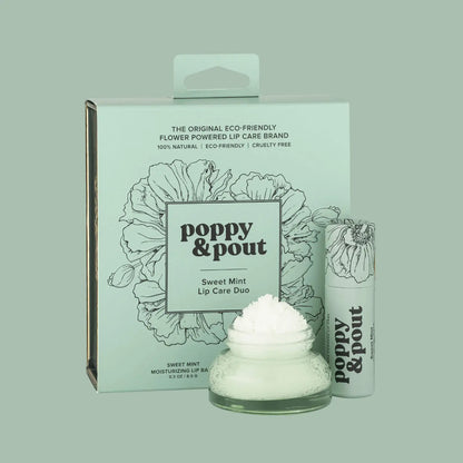 Poppy & Pout Lip Care Duo Gift Set