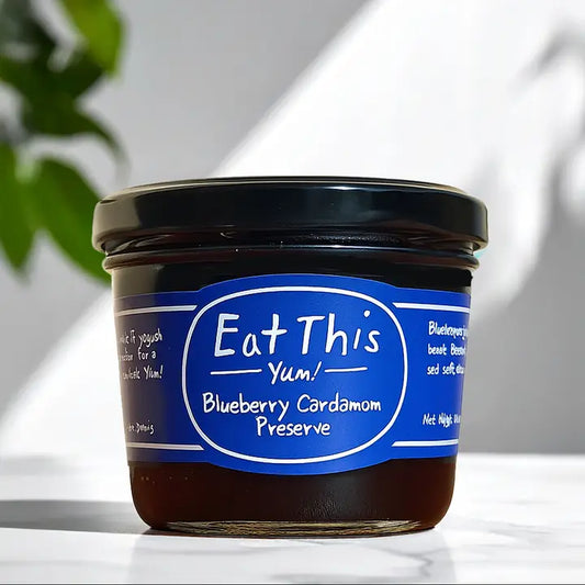 Eat This Yum - Blueberry Cardamom Preserve