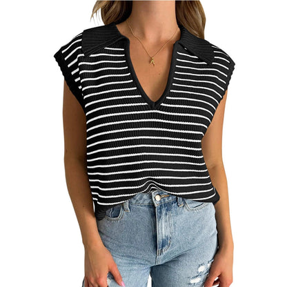 The Lexi Sleeveless Knit Shirt