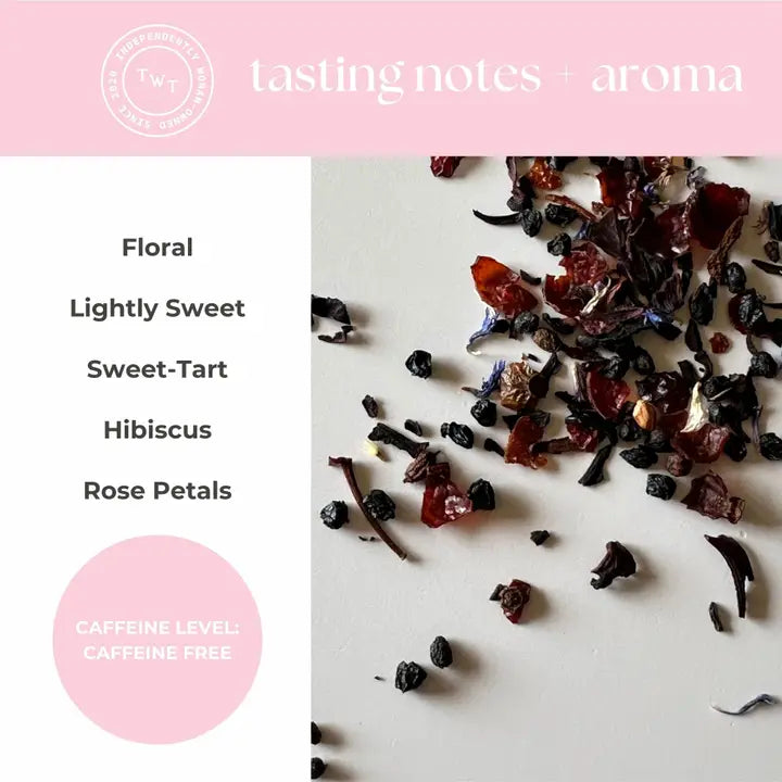 Tea With Tae - Hibiscus Rose Herbal Tea