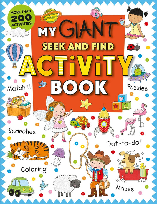 My Giant Activity Book: Over 200 Puzzles, Mazes & More