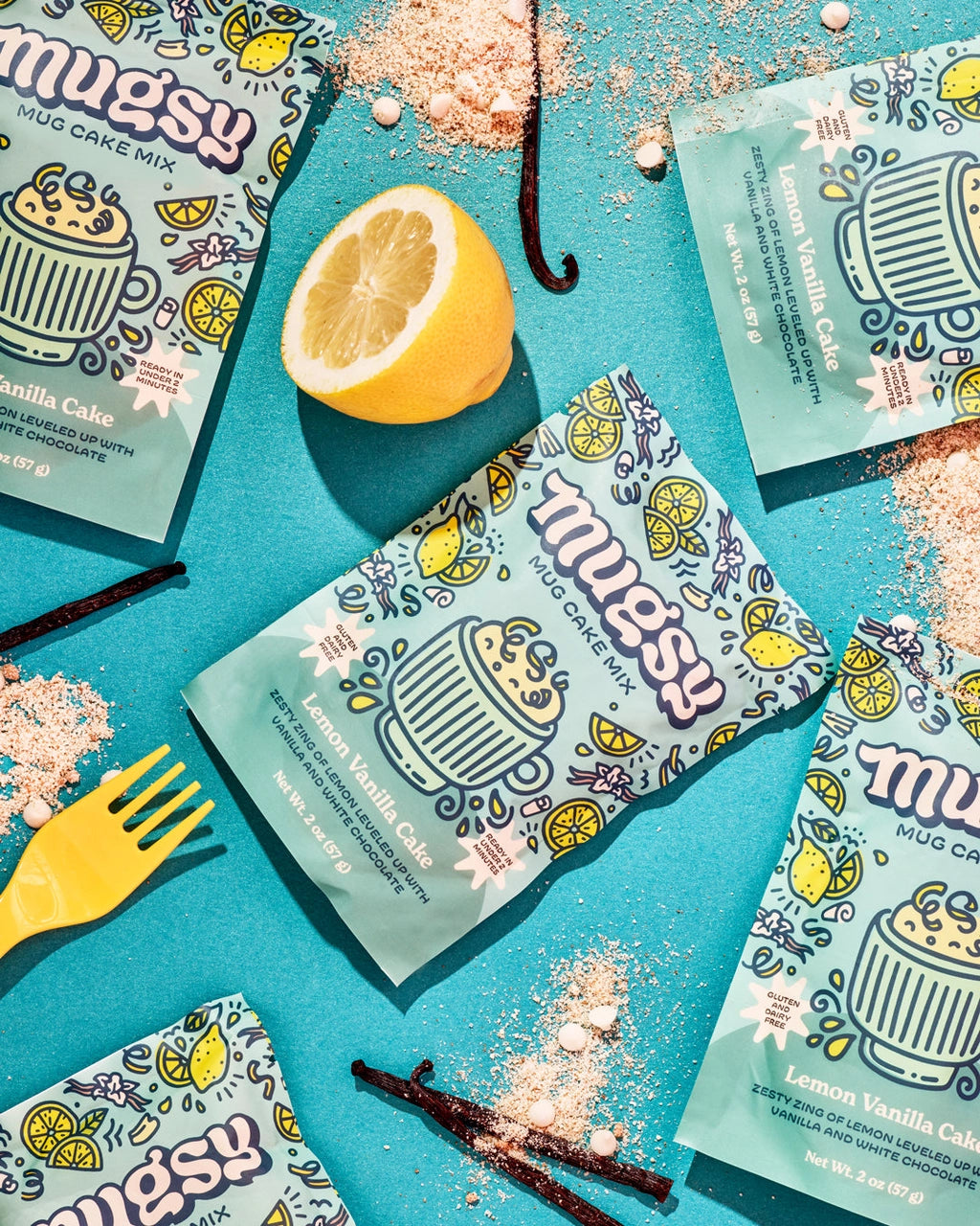 FINAL SALE - Mug Cake Mix - Lemon Vanilla