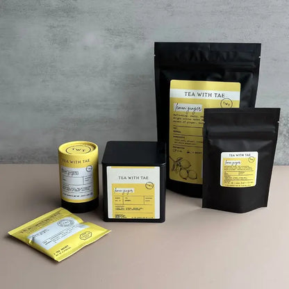 Tea With Tae - Lemon Ginger Herbal Tea