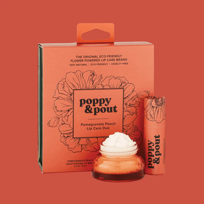 Poppy & Pout Lip Care Duo Gift Set