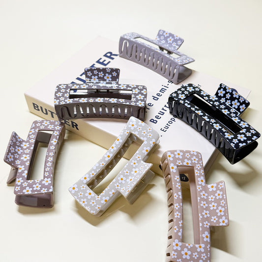 FINAL SALE - Funteze Hair Claw Clips {Asst. Styles}