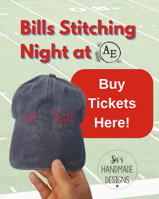 Bills Stitching Social Night at AE