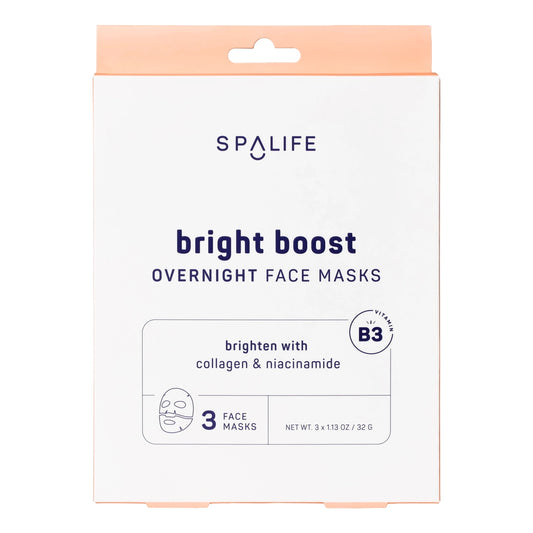 Bright Boost – Brightening Overnight Face Masks