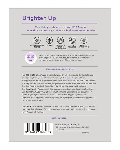Brighten-Up Hydrogel Undereye Patches