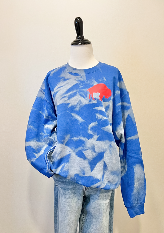 Buffalo Bills - Monochromatic Dye Buffalo {Blue}