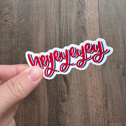 Buffalo Bills Sticker - Hey Ey Ey Ey