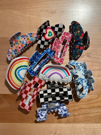 Hair Claw Clips {Asst. Styles}