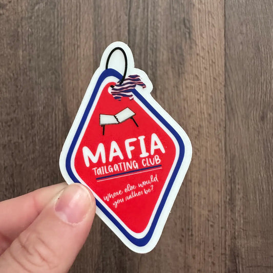 Buffalo Bills Sticker - Mafia Tailgating Club