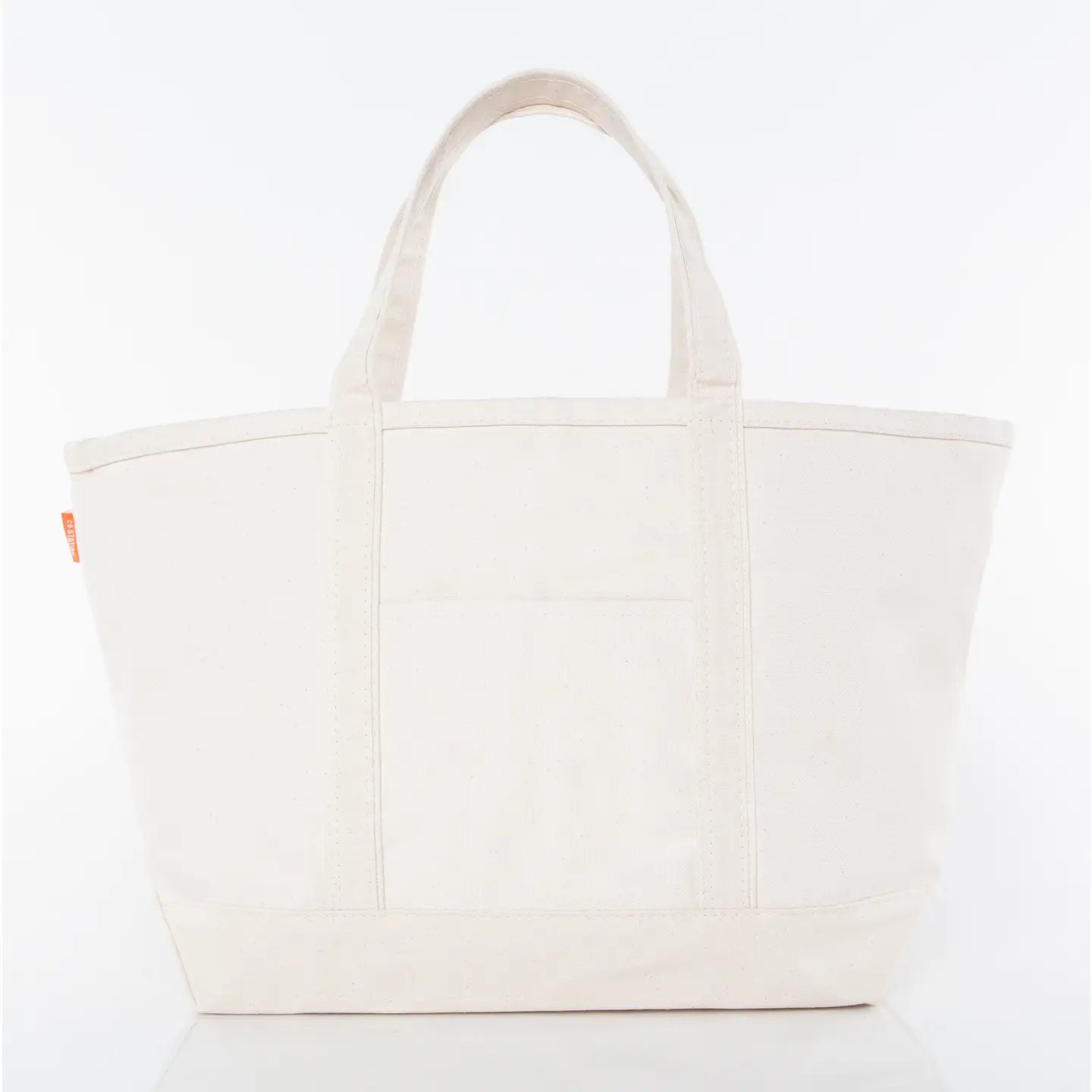 Large Classic Canvas Tote - Natural