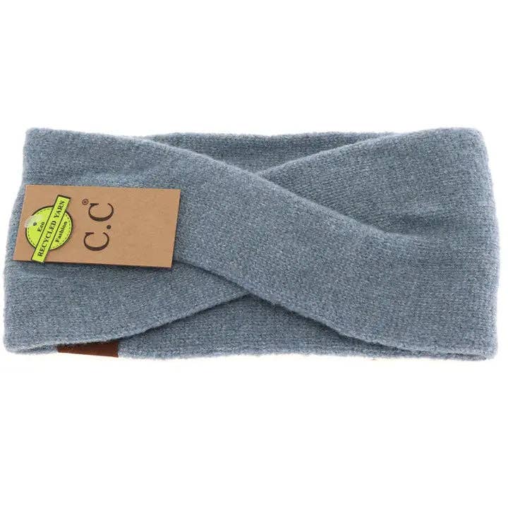 FINAL SALE - Soft Crossed Winter Head Wrap {Mult. Colors}