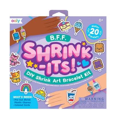 Shrink-Its!: D.I.Y. Shrink Art Bracelet Kit - B.F.F.