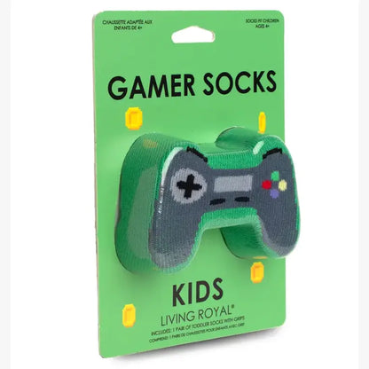 Kids 3D Packaged Crew Socks - Game Controller