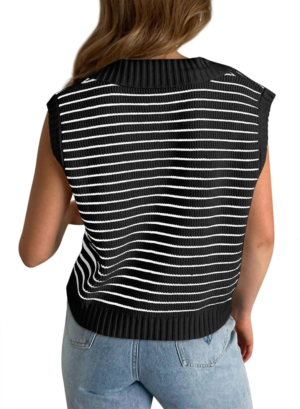 The Lexi Sleeveless Knit Shirt
