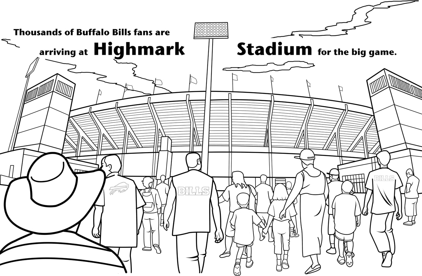 Buffalo Bills - Coloring & Activity Book