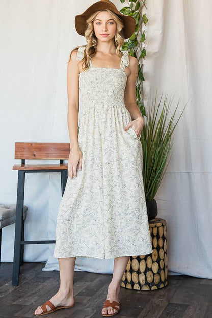 Blossom Floral Woven Jumpsuit