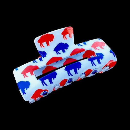 Buffalo Bills - 4" Buffalo Hair Clip