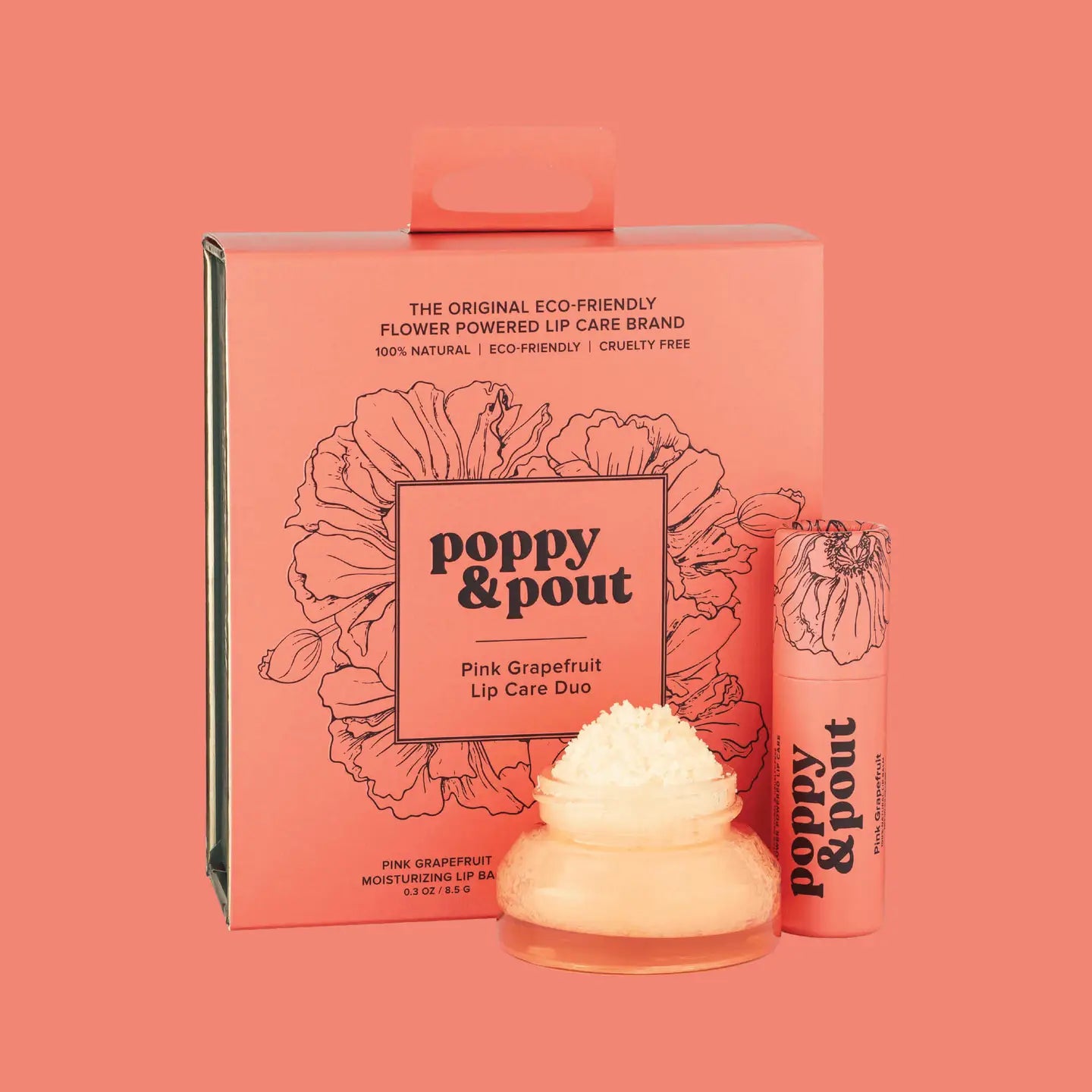 Poppy & Pout Lip Care Duo Gift Set