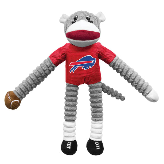 Buffalo Bills - Sock Monkey Pet Toy