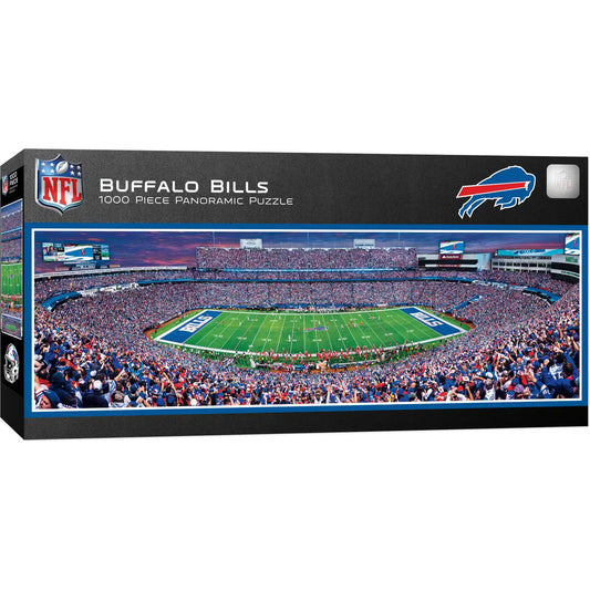 Buffalo Bills - Center View 1000 Piece Panoramic Puzzle