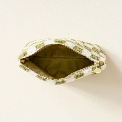 Teddy Pouch - Check Green