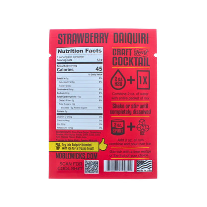 Single Serve Craft Cocktail - Strawberry Daiquiri
