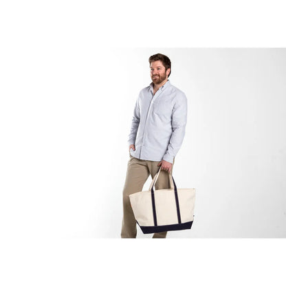 Large Classic Canvas Tote - Natural