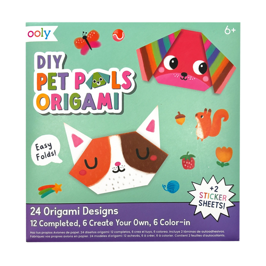 D.I.Y. Pet Pals Origami - Set of 24 Designs
