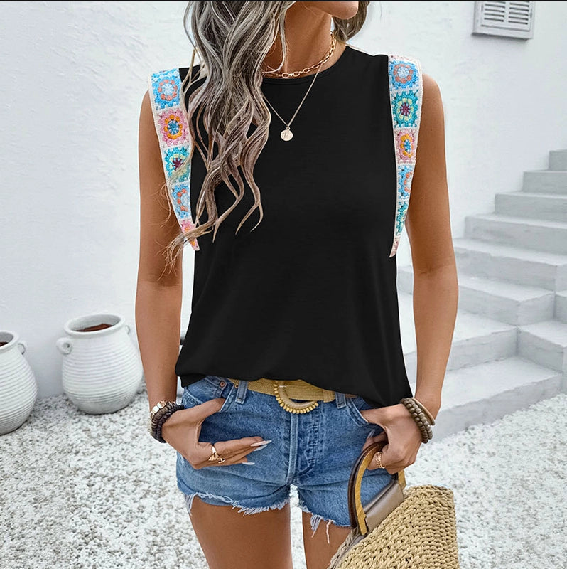 The Aria Sleeveless Shirt