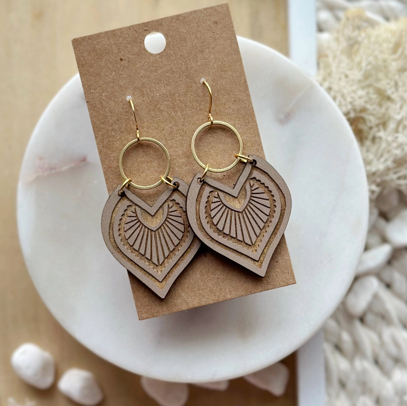 Wicket Goods Earrings - Haida | Mushroom