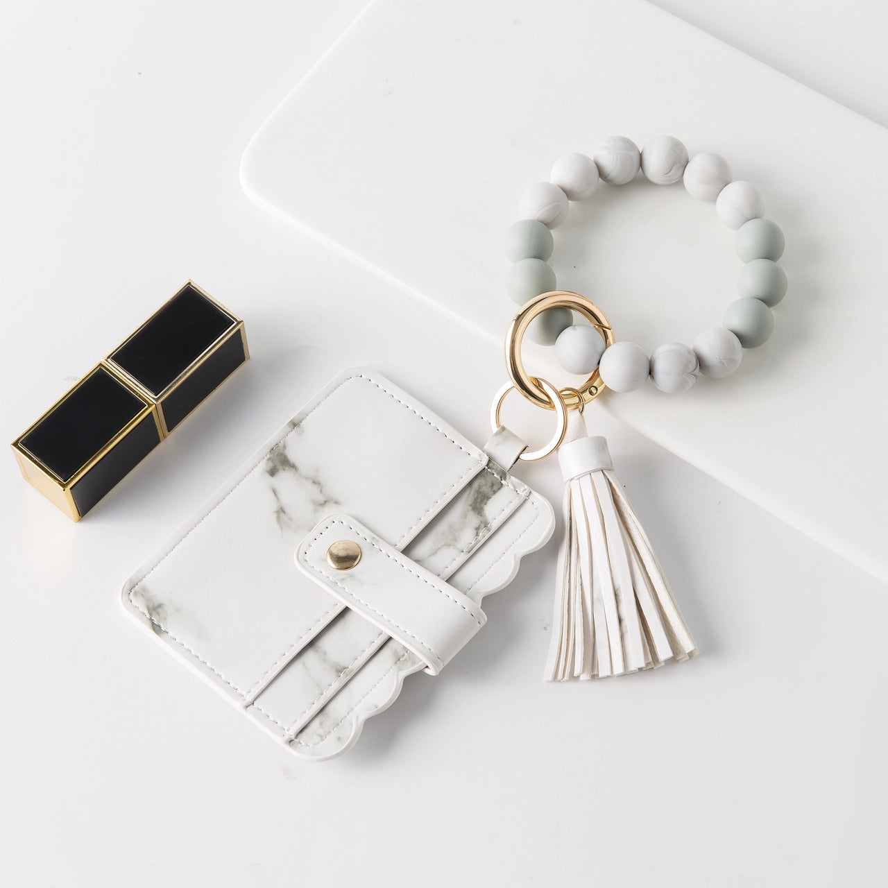 Silicone Wristlet + Wallet {Mult. Colors}