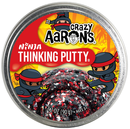 Crazy Aaron's 4" Thinking Putty Full Size Tin: Ninja