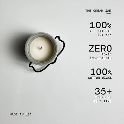 Milkhouse Jar Candle 5oz - Oatmeal, Milk & Honey