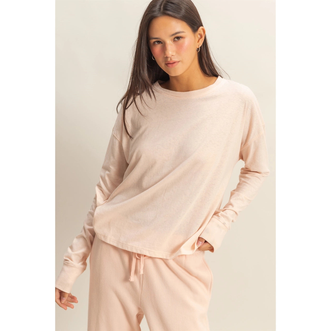 Black Friday Doorbuster - Crew Neck Long Sleeve Tee