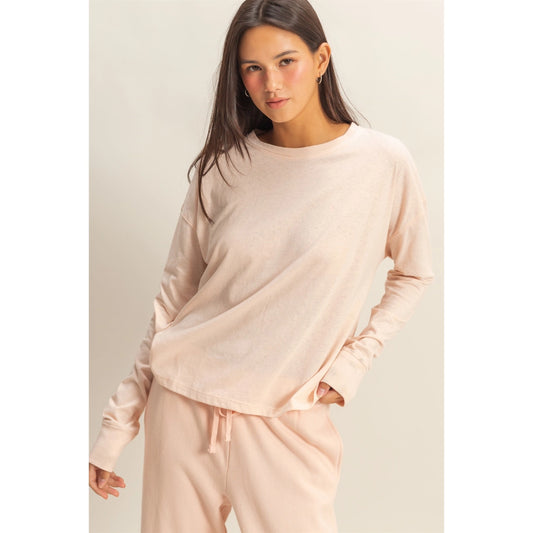 Black Friday Doorbuster - Crew Neck Long Sleeve Tee